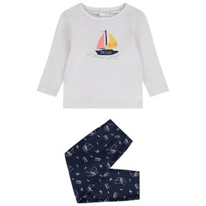 Pyjama 2-delig met fantasiepatroon voor babyjongen 