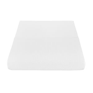 Opvouwbaar reismatras 60 x 120 cm wit 