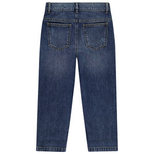 Jeans met opgestikte zakken jongens 