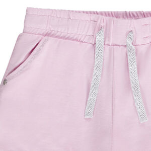 Short en jersey uni pour fille 