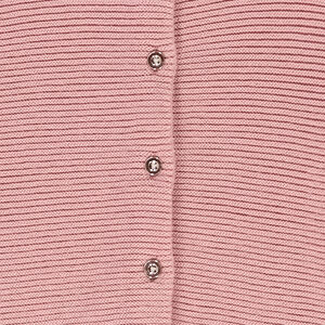 Gebreid fantasievestje met pailletten voor meisjes 