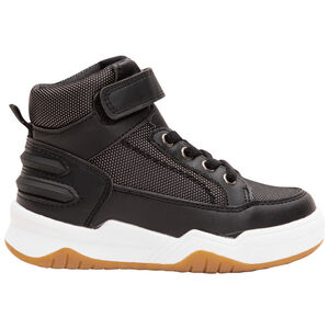 Hoge sneakers met elastische veters en velcro voor jongens 