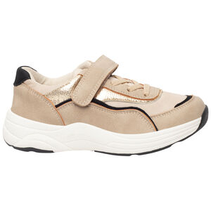 Baskets de sport basses avec empiècements irisés pour fille 