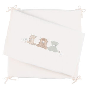 Tour de lit réversible veloudoux Fluffy Orso Lily 