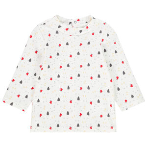 Sous-pull imprimé esprit Noël pour bébé garçon 