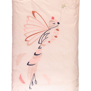 Parure de lit avec housse de couette et taie d'oreiller Magic bird  
