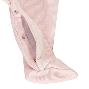 Dors-bien effet 2 en 1 en velours côtelé pour bébé fille 