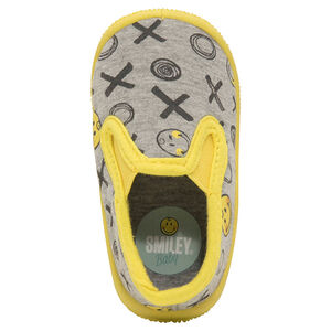 Lage pantoffels met print ©Smiley "all-over" 
