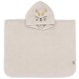 Badponcho in badstof Charlie de Kat 