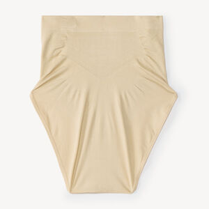 Zijdeachtige naadloze microfibre zwangerschapsbroek. 
