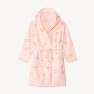 Badjas van badstof met bloemenprint voor meisjes 