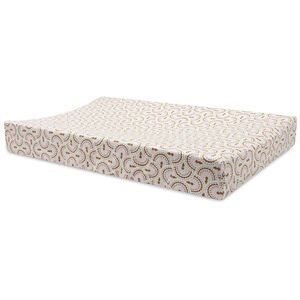 Hoeslaken voor aankleedkussen jersey - Soft Plumes - 50x70 cm 