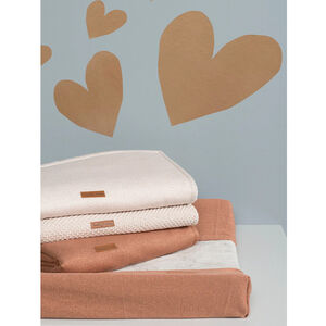 Couverture lit bébé Soft Sparkle - Flavor ivoire/doré mêlé 100x135 cm 