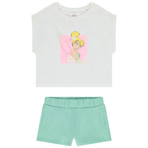 Ensemble court 2 pièces print Fée Clochette Disney fille 