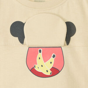 Korte mouwen T-shirt met speelse print voor babyjongen 