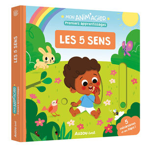 Livre premiers apprentissages "Les 5 sens" 1jaar+ 