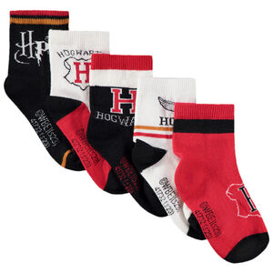 Lot de 5 paires de chaussettes Harry Potter Warner pour garçon 