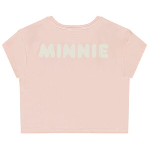 T-shirt manches courtes avec print Minnie Disney fille 