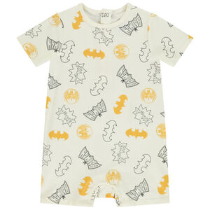 Korte jumpsuit met Batman Warner-print voor baby jongen 
