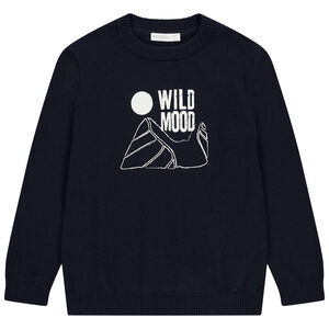 Trui met fantasieprint voor jongens 