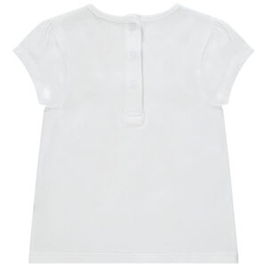 T-shirt manches courtes en coton à carreaux 
