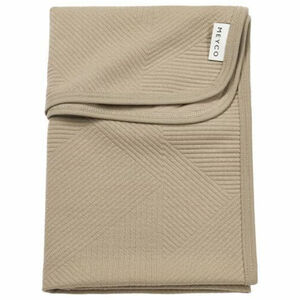 Couverture tricot Jacquard - Pure Taupe - 100x150 cm 