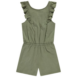 Uni jumpsuit met verstelbare bretellen aan de achterkant voor meisjes 