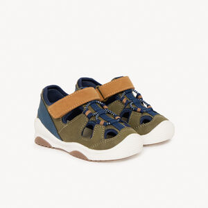 Baskets met leer-look voor baby jongens 