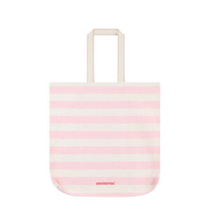 Tote Bag cherry met strepen 