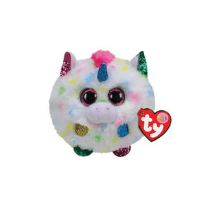 Petite peluche Puffies - Harmony la licorne 