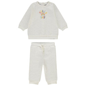 Set van 2 stuks met meerkleurige stippen voor baby 