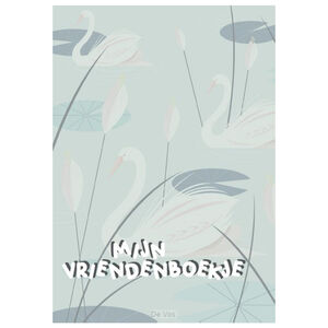 Livre d'amis filles "Texte Néerlandais" Vert des champs 