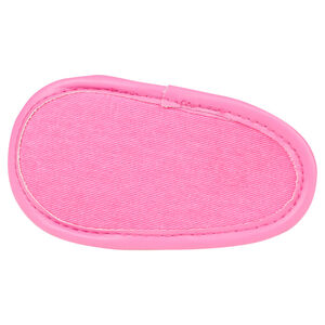 Nu-pieds coloris rose fluo effet plissé avec noeud 