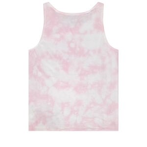 Débardeur effet tie & dye avec fleurs en 3D fille 
