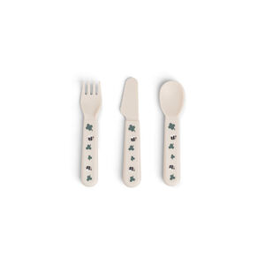 Set de 3 couverts foodie Tiny Farm sable 