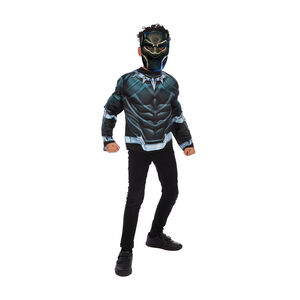 Set de déguisement top + masque Black Panther Marvel 