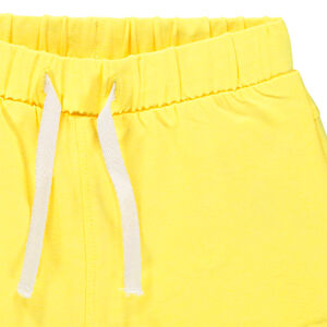 Short en molleton uni pour bébé fille 