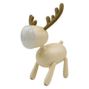 Veilleuse LED Cerf Beige 