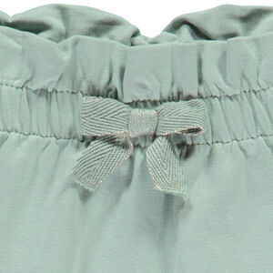 Joggingbroek met fantasieknoop voor baby meisje 