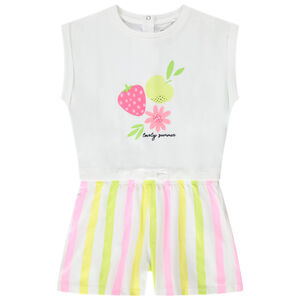 Korte jumpsuit 2 in 1 in fantasie jersey voor meisjes 