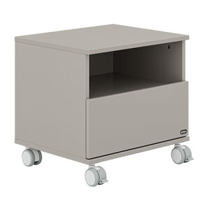 Nachtkastje met wieltjes Brother STU Taupe 