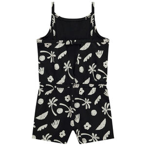 Combishort en jersey slub imprimé fantaisie fille 