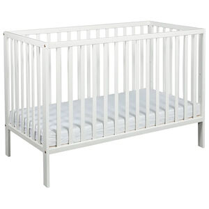 Bed Alva verstelbare bodemhoogtes 60x120cm Wit 