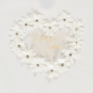 Korte mouwen met ruches in jersey met fantasiebloemen voor meisjes 