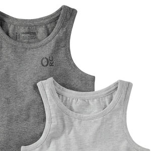 Set van 2 onderhemdjes met mouwloos ontwerp en logo-print 
