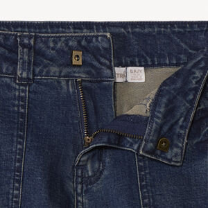 Ballonjeans in donkerblauw denim voor jongens 