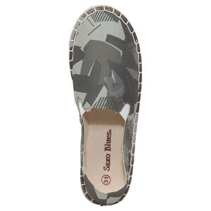 Espadrilles en toile motif army all-over 