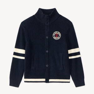 Gilet teddy en tricot garçon 