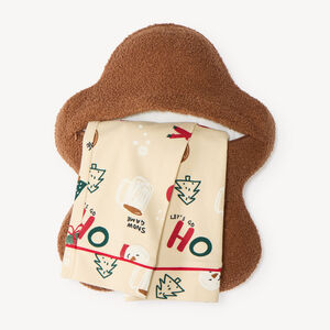 Range-pyjama sherpa kerstkoekje meisjes 