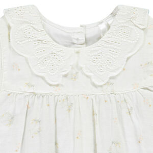 Twee-delige set met tuniek met kattenprint voor meisjes 